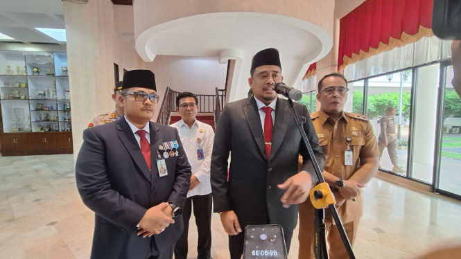 Walikota Medan, Bobby Nasution.(B.S.Putra/VIVA)