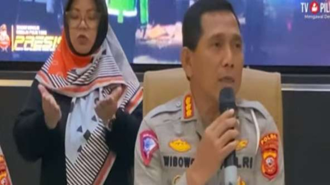 Direktur Lalu Lintas Polda Jawa Barat Komisaris Besar Polisi Wibowo. 