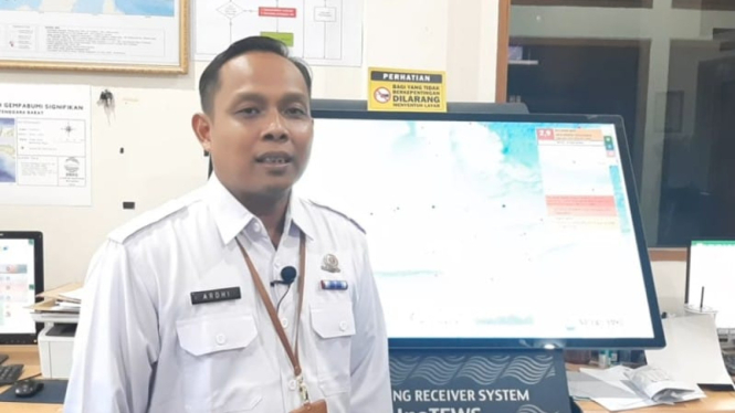 Kepala BMKG Stasiun Geofisika Mataram, Ardhianto Septhiadi (Satria)