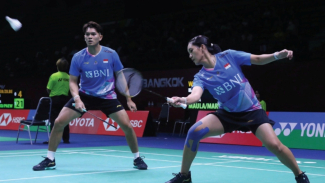 O representante da Indonésia teve sucesso no primeiro dia do torneio Thailand Open 2024