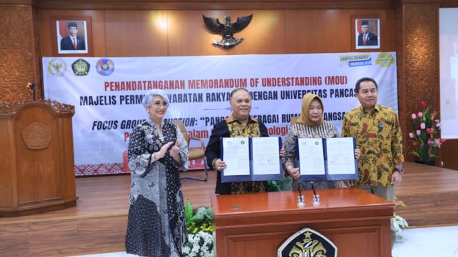 Universitas Pancasila tandatangani MoU dengan MPR