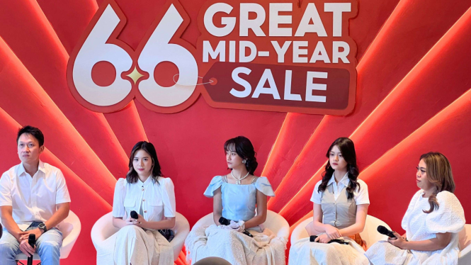 Konferensi Pers Kampanye Shopee 6.6 Great Mid-Year Sale