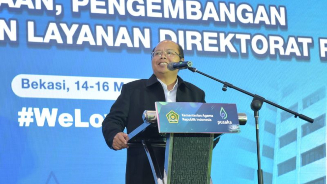 Sekretaris Plt Dirjen Pendidikan Islam Kementerian Agama, Rohmat Mulyana Sapdi