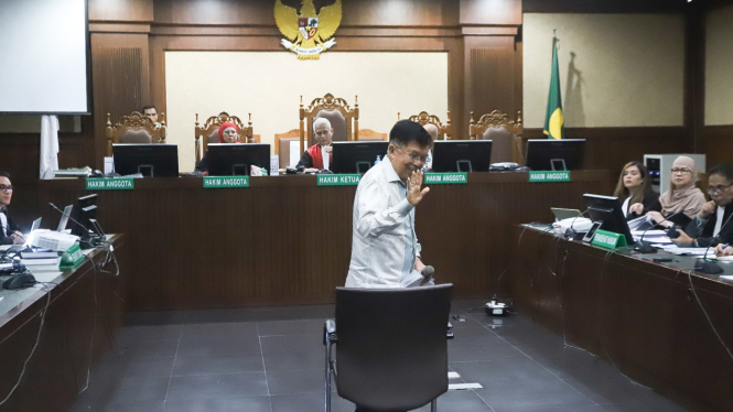 Jusuf Kalla Jadi Saksi Karen Agustiawan di Pengadilan Tipikor