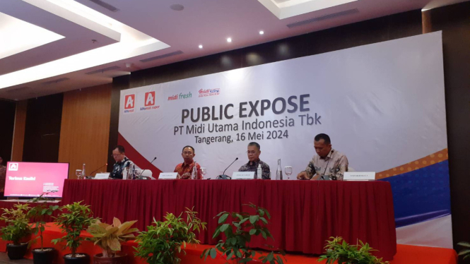 Publik Expose PT Midi Utama Indonesia Tbk di Alfa Tower, Tangerang
