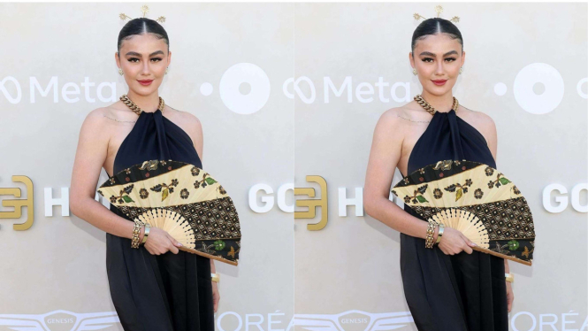 Agnez Mo tampil di Gold Gala 2024