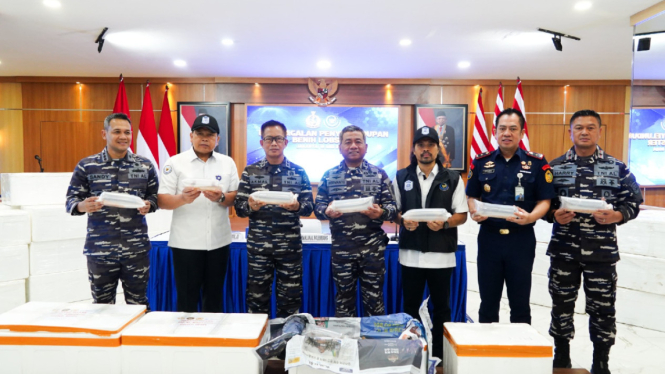 KKP dan TNI AL berhasil cegah penyelundupan 277.800 ekor benih bening lobster