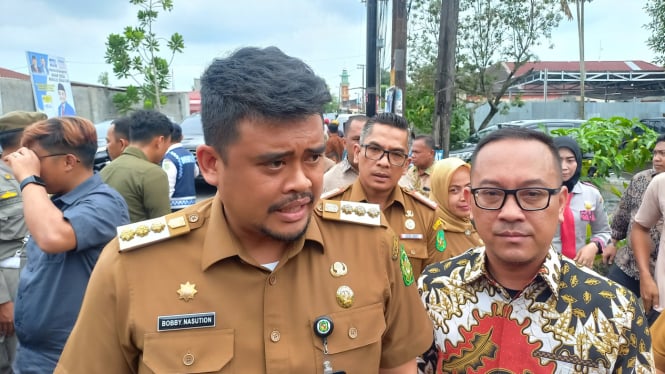 Walikota Medan, Bobby Nasution.(B.S.Putra/VIVA)