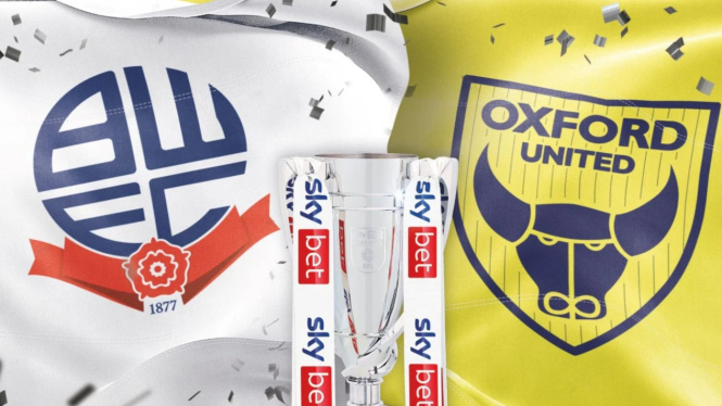 Oxford United vs Bolton Wanderers dalam final play-off League One 2024