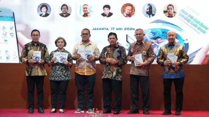 Direktur Utama BPJS Kesehatan Ghufron Mukti rilis buku terbaru