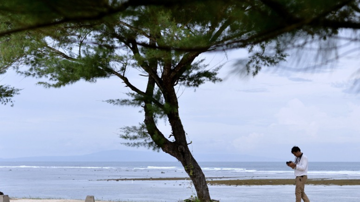 Foto Delegasi World Water Forum Ke-10 Ikut Upacara Melukat Di Bali