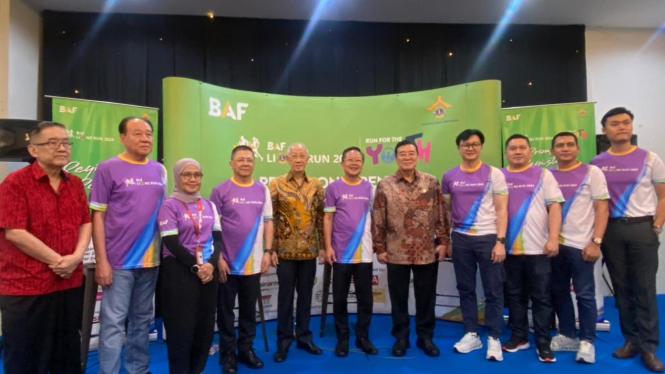 Konferensi pers  BAF Lions Run