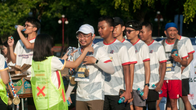 Caption: Pejuang Run UGM