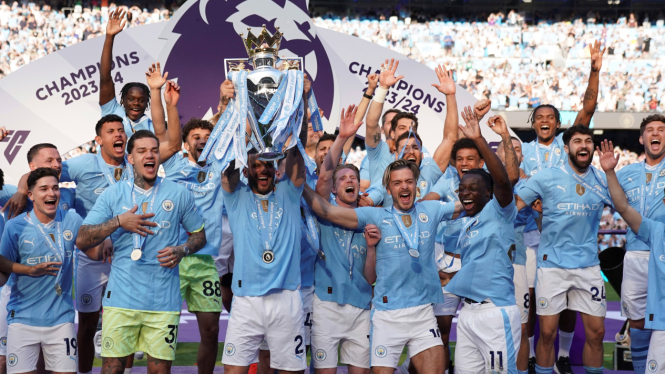 Manchester City juara Premier League 2024/25