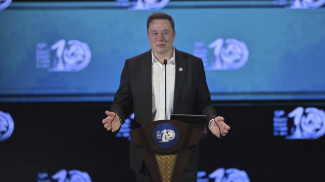 Elon Musk di Pembukaan World Water Forum ke-10