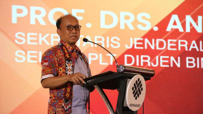 Sekretaris Jenderal Kementerian Ketenagakerjaan, Anwar Sanusi