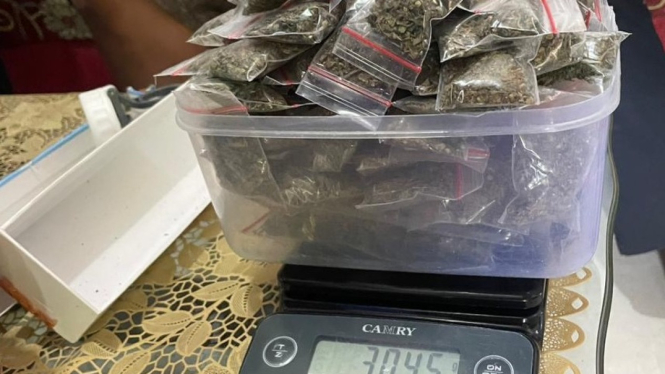 Bea Cukai dan Polda gagalkan pengiriman narkotika jenis ganja