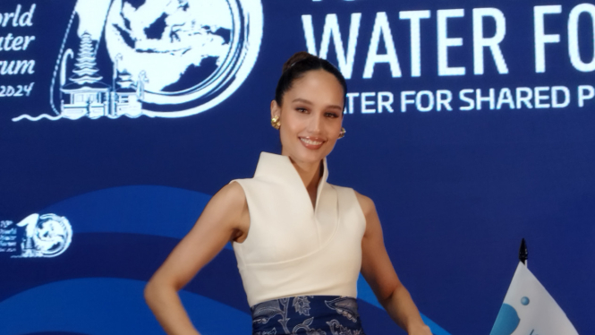 Communication Ambassador of 10Th World Water Forum Cinta Laura