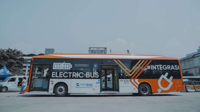 Ilustrasi Transjakarta Electric Bus (Foto: Jakarta.go.id)