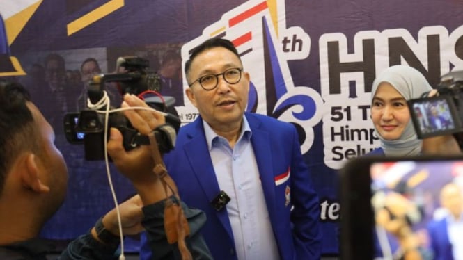 Ketua Umum Himpunan Nelayan Seluruh Indonesia Herman Herry