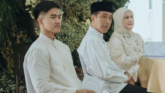 Kaesang Pangarep, Jokowi e Iriana