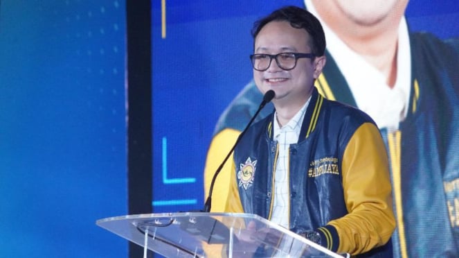 Reforma indonesia Presidente de Reforma Young (AMPI) Jerry Sambuaga