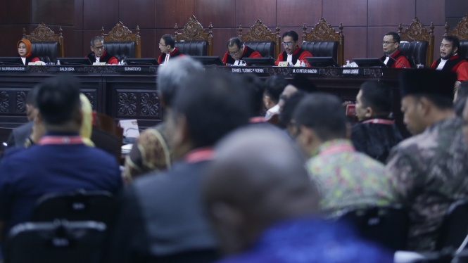 Sidang MK Putuskan 207 Perkara Sengketa Pileg