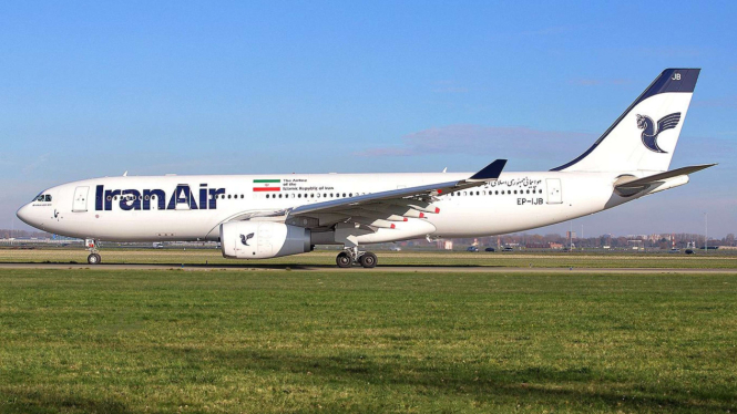 Ilustrasi maskapai Iran Air