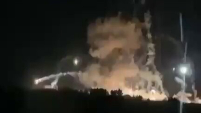 VIVA Militer: Ledakan di kota Eilat, Israel, akibat serangan drone milisi Irak