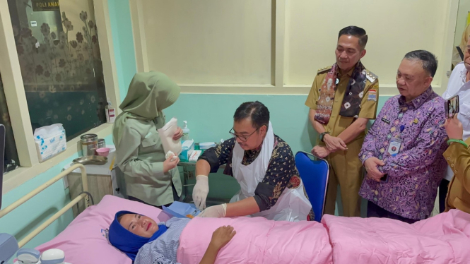 Kepala BKKBN RI, dr Hasto kunjungan ke Palembang