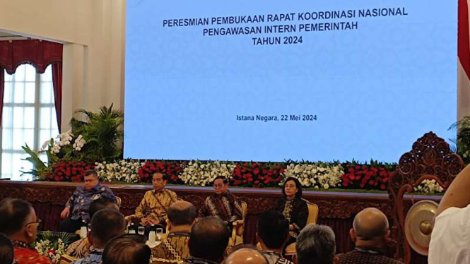 Presiden Joko Widodo (Jokowi) di Istana Negara, Jakarta