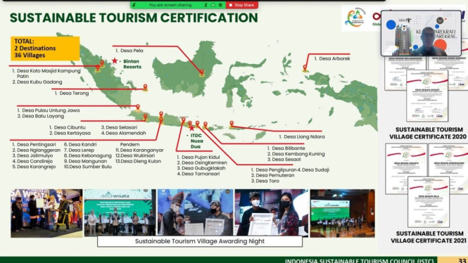 Sustainable Tourism Certification