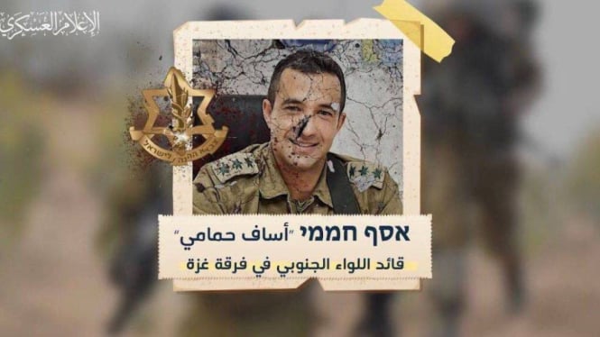 Kolonel dari tentara Israel, Asaf Hamami (Doc: Middle East Monitor)