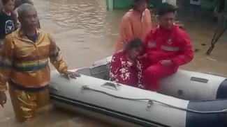 Sempat Surut, Pemukiman Warga di Kabupaten Tangerang Kembali Direndam Banjir