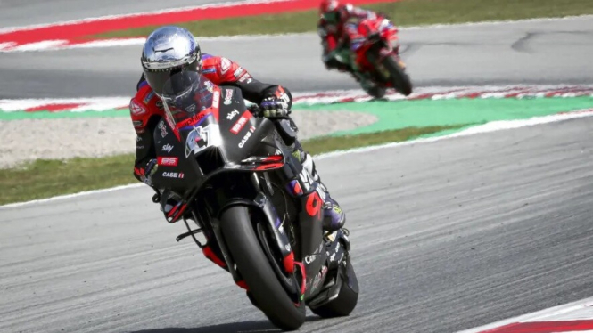 Pembalap Aprilia Racing, Aleix Espargaro