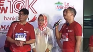 Anindya Bakrie Optimis Tahun Depan One Run 10K Diikuti 10 Ribu Peserta: Kita Pecahkan Rekor