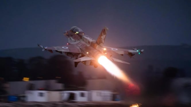 VIVA Militer: Jet tempur F-16 Angkatan Udara Israel