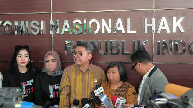 Kuasa hukum keluarga Vina Cirebon datangi Komnas HAM, Jakarta Pusat, Senin, 27 Mei 2024