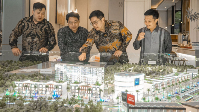 Pembangunan Proyek The Peninsula