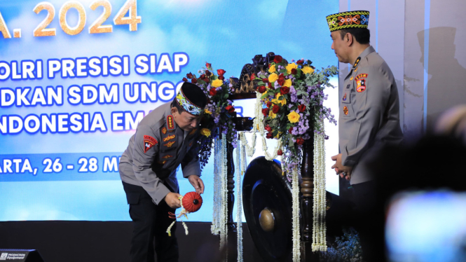 Kapolri Jenderal Listyo Sigit Prabowo meresmikan Komite Olahraga Polri