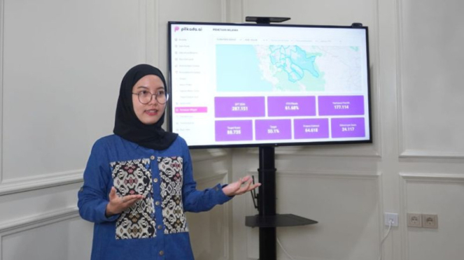 CEO Pilkada.AI. Nadia Shabilla