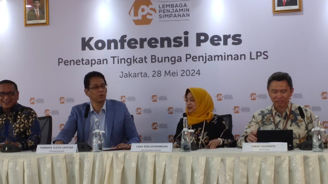 Konferensi pers Penetapan Tingkat Bunga Penjaminan LPS