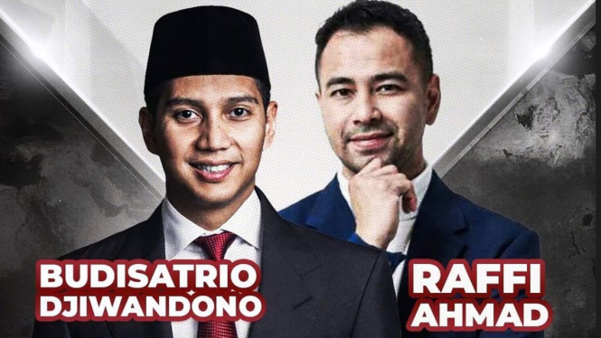 Budisatrio Djiwandono dan Raffi Ahmad