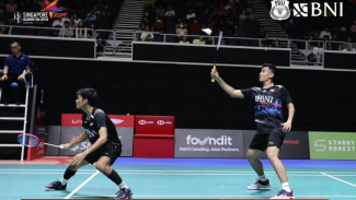 Perang Saudara Membara, Bagas/Fikri Bekuk Ahsan/Hendra di Singapore Open