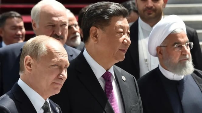 VIVA Militer: Vladimir Putin, Xi Jinping dan Ebrahim Raisi