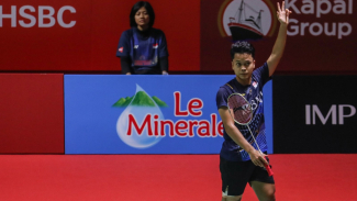 PBSI proporciona agua mineral de calidad a los jugadores mundiales de bádminton en el Abierto de Indonesia