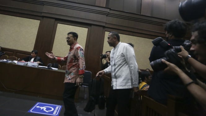 Sidang Lanjutan Syahrul Yasin Limpo dalam Kasus Gratifikasi di Kementan