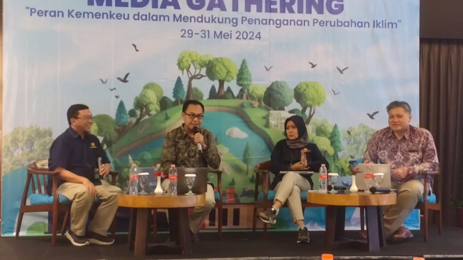 Media Gathering Peran Kementerian Keuangan dalam Mendukung Penanganan Perubahan Iklim 