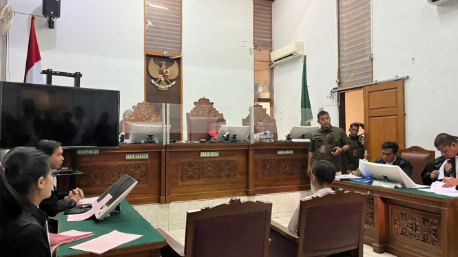 Panca Darmansyah jalani sidang perdana usai membunuh 4 anak kandungnya