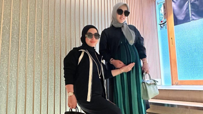 Syahrini dan Aisyahrani